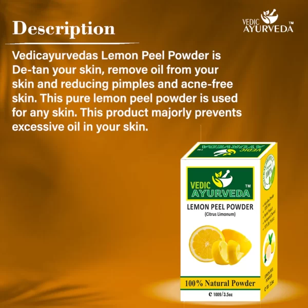 Lemon Peel Powder For Skin