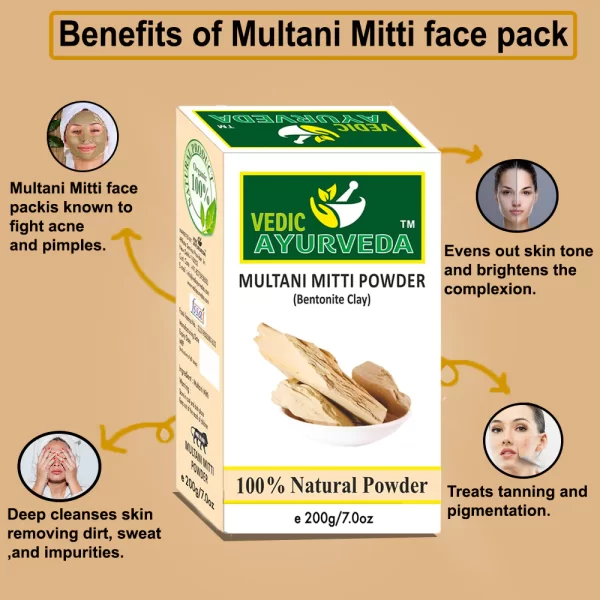 Multani Mitti Face Pack For Skin