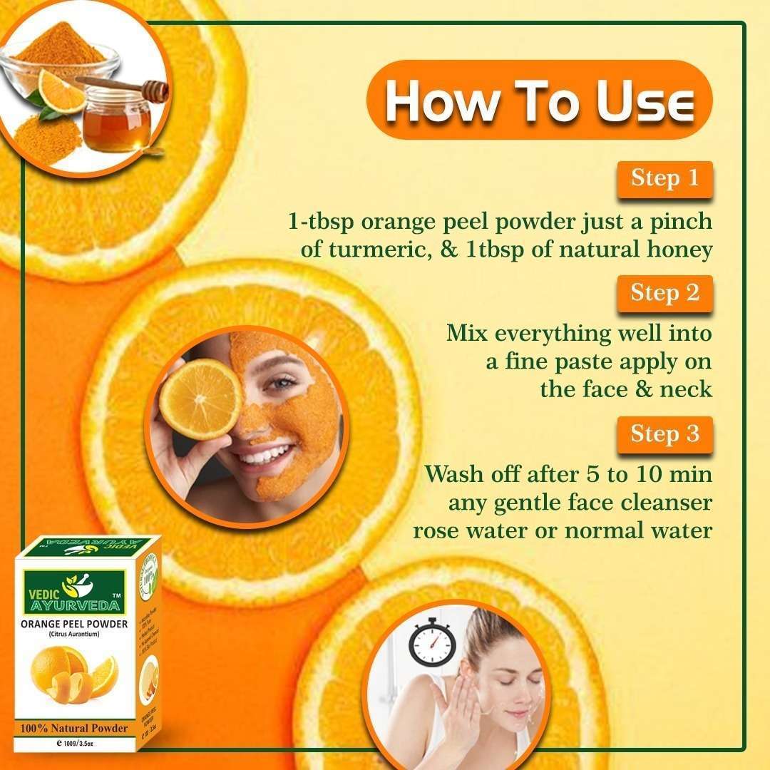 Orange Peel Powder For Skin