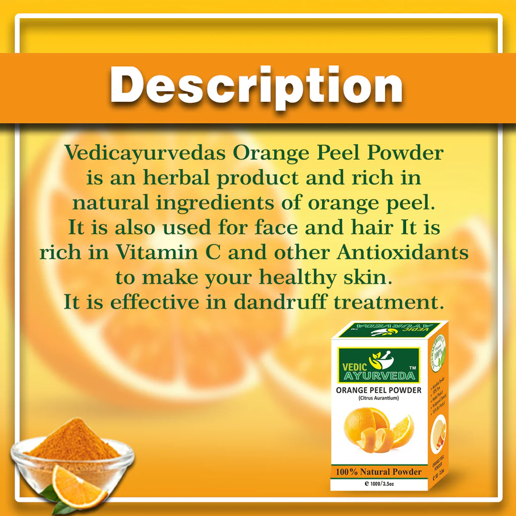 Orange Peel Powder For Skin