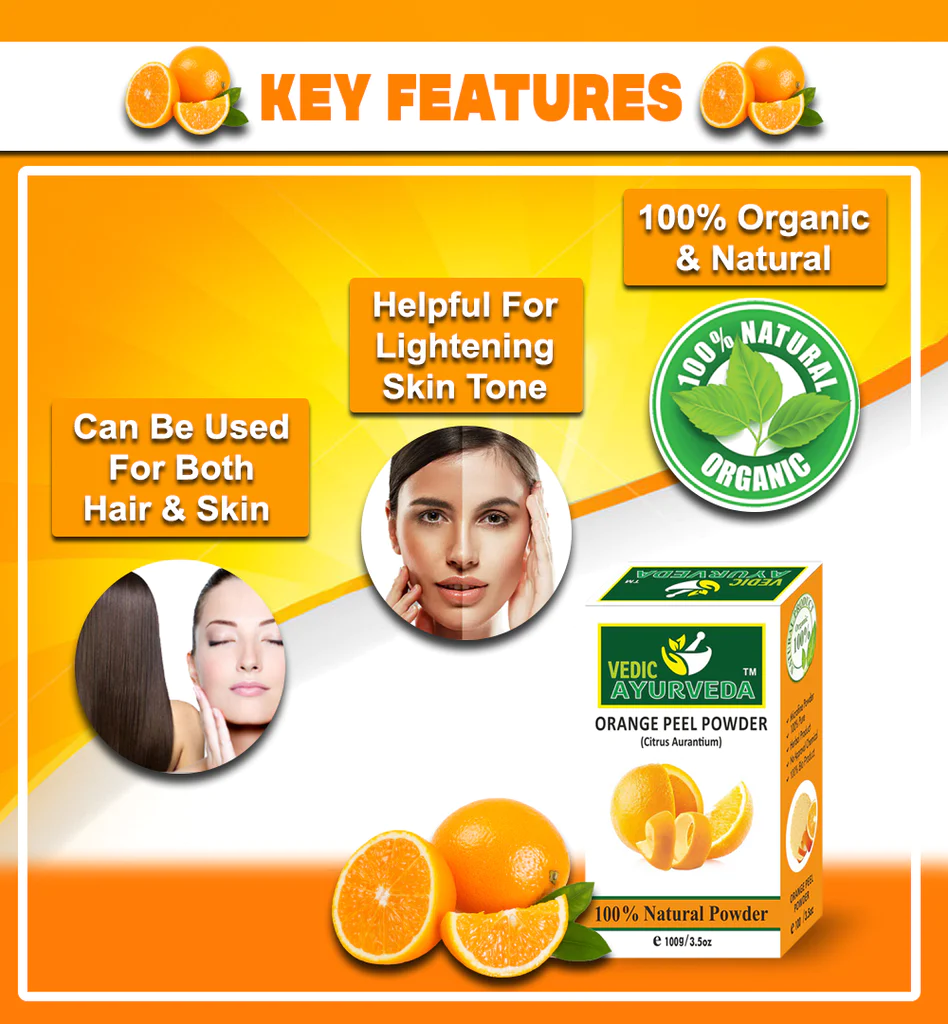 Orange Peel Powder For Skin