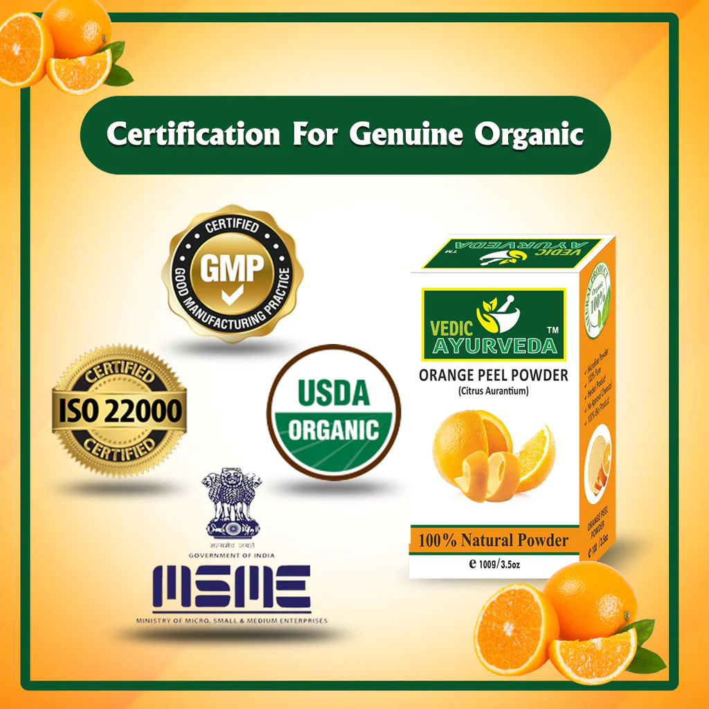 Orange Peel Powder For Skin