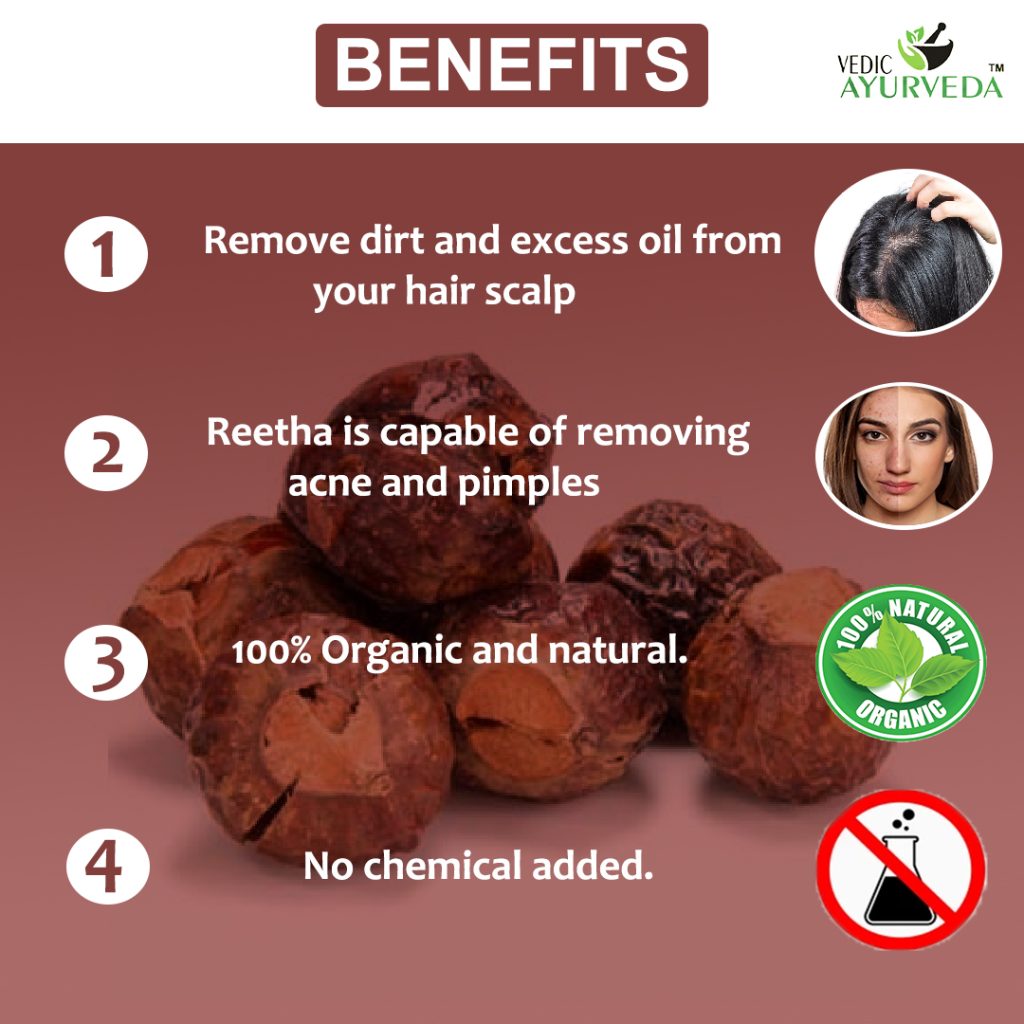 Reetha Powder For Hair 100 Natural Organic Product.