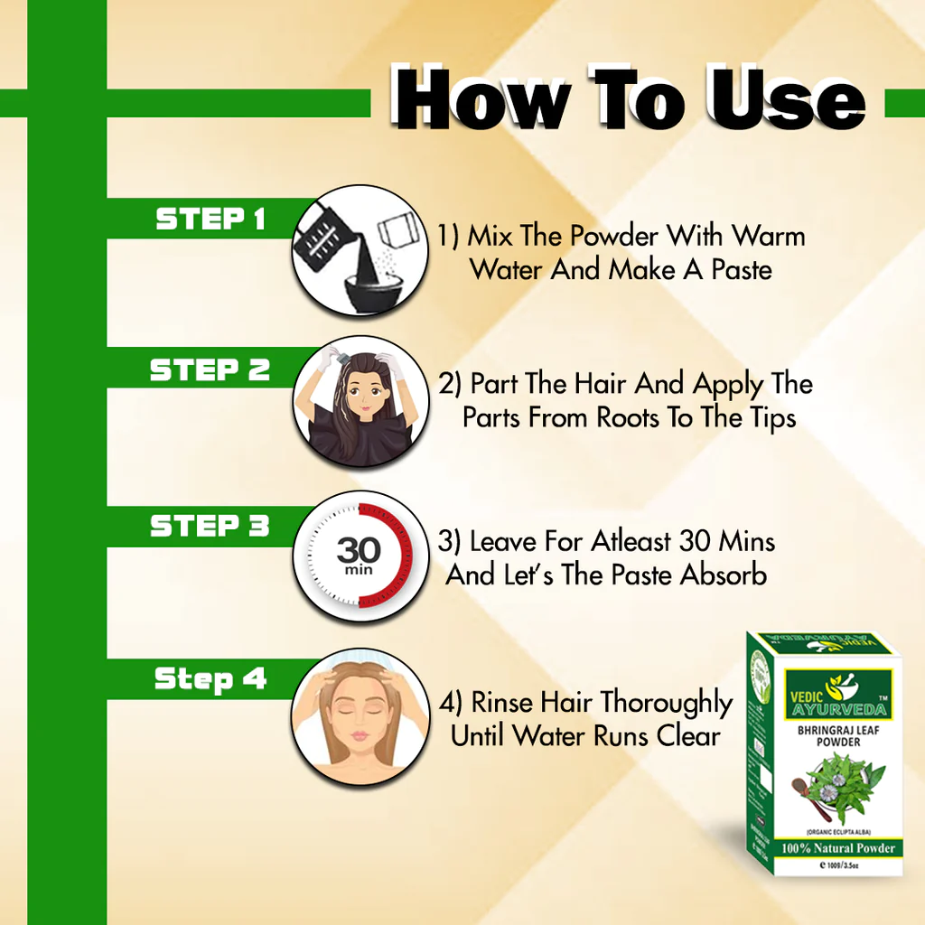 Bhringraj leaf Powder For Hair