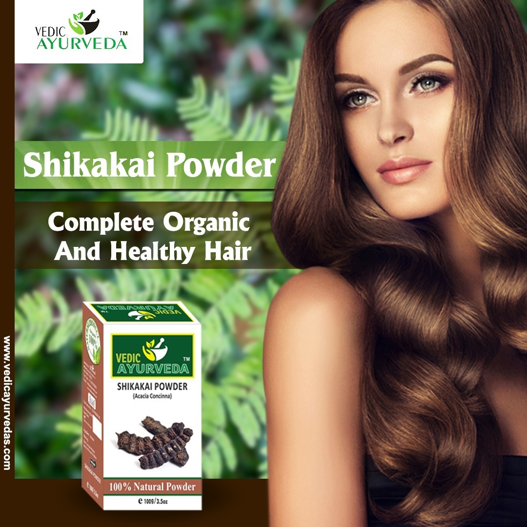 Shikakai Powder For Hair - Vedicayurvedas: A Natural Product