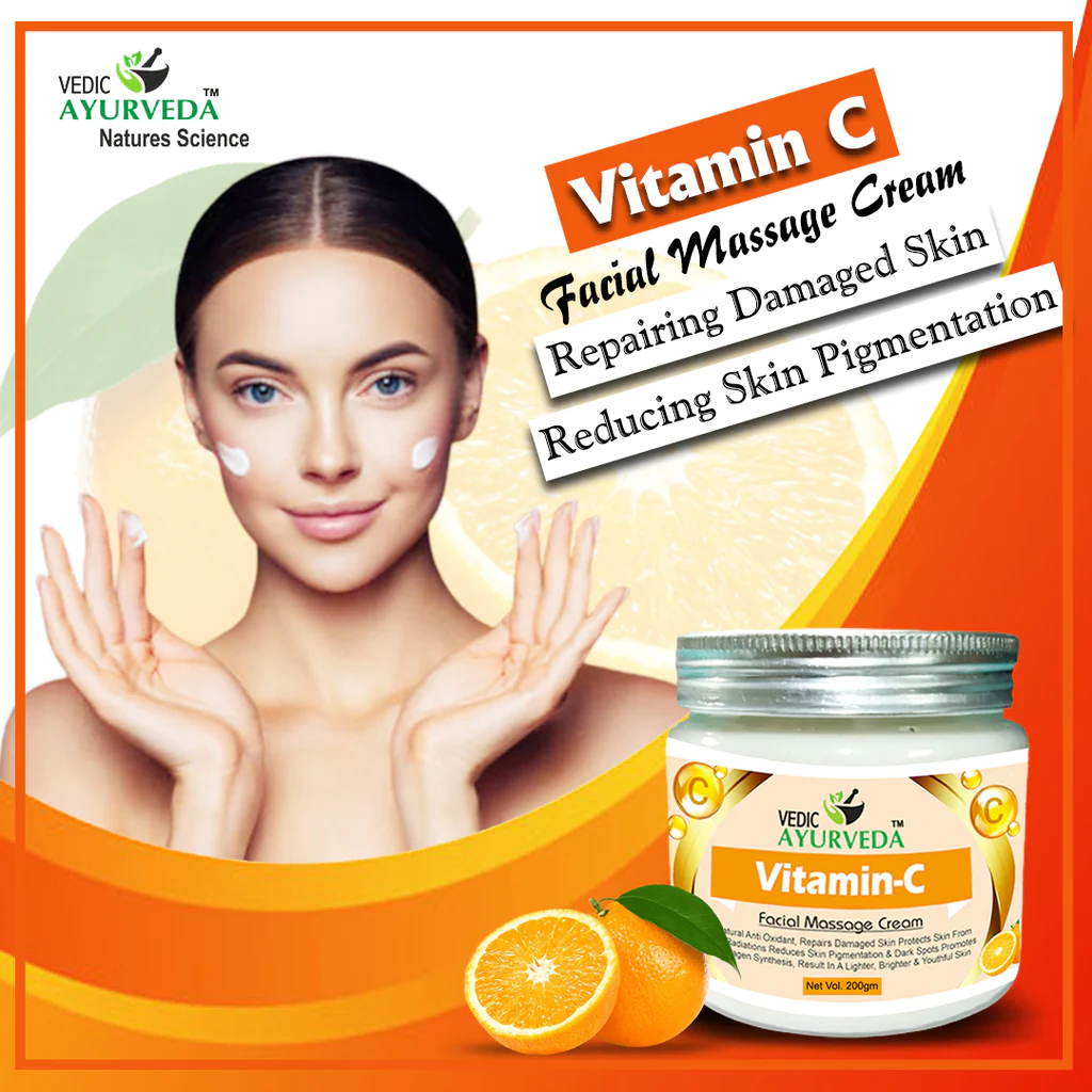 Vitamin C Facial Massage Cream For Pigmentation