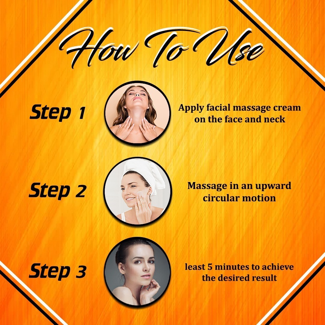 Vitamin C Facial Massage Cream-vedicayurveda Bio-Organic Products- Roots Of  Health Life