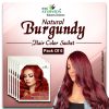 Natural Burgundy Hair Color Sachet (Pack Of 6)