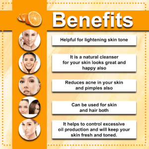 Orange Peel Powder Face Pack with Free Rose Water