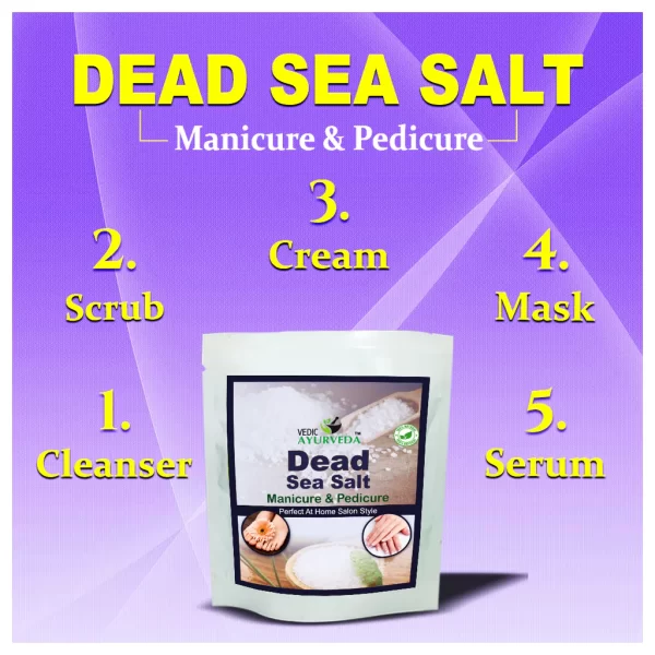 Dead Sea Salt Manicure & Pedicure kit