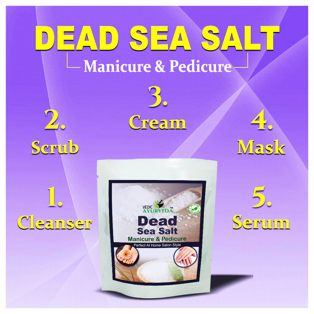 Dead Sea Salt Manicure & Pedicure kit