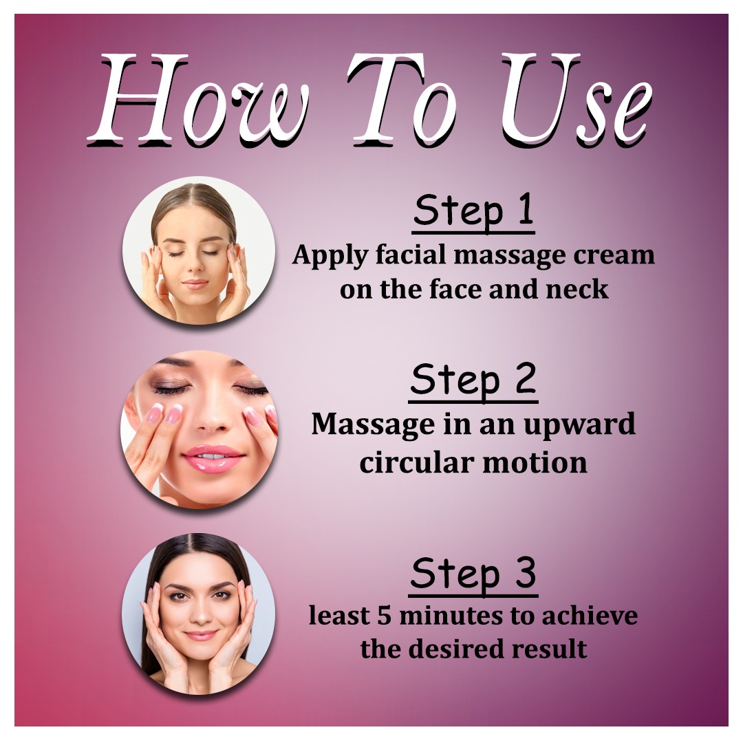 Facial Massage Cream Mulberry And Saffron - Image 3