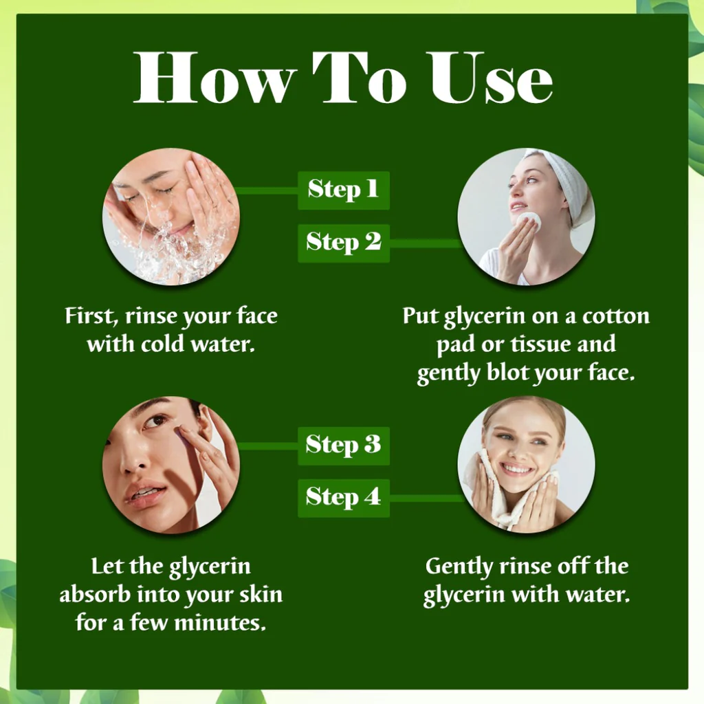 vegetable glycerine for dry skin