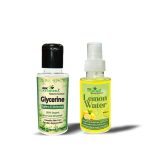 Glycerine 125g With Lemon Water Toner 100ml (Pack Of 2)