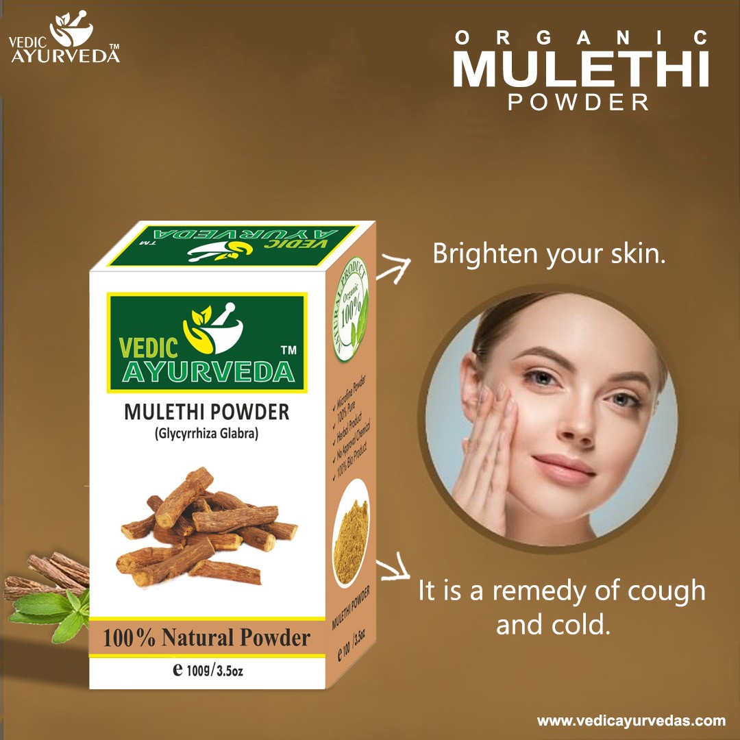 Mulethi Powder with 60ml Rose Water Skincare & Haircare
