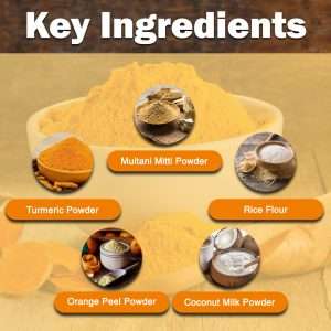 Turmeric Herbal Wax Powder For Effortless Hair Removal (100g )