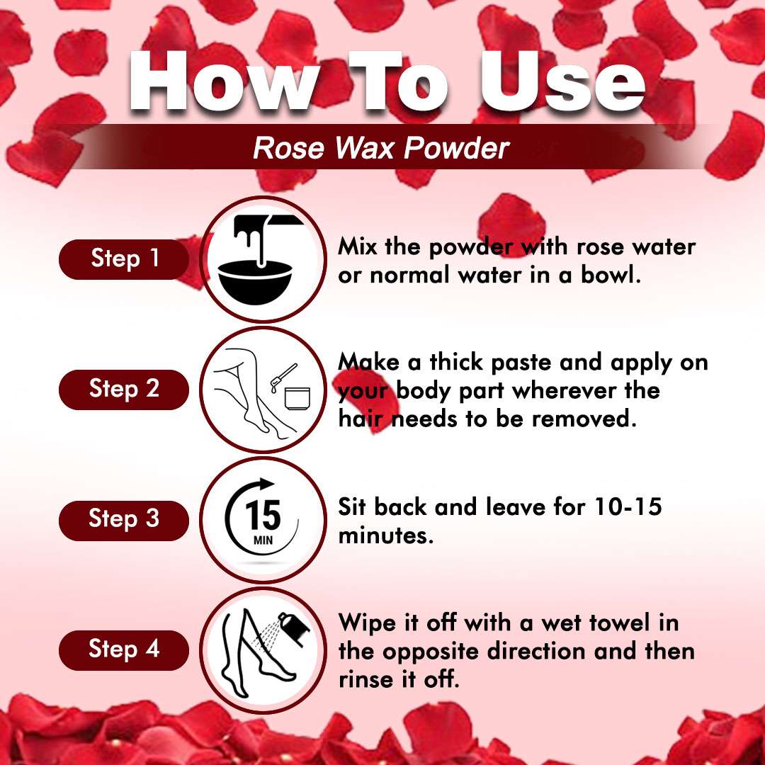 herbal wax powder
