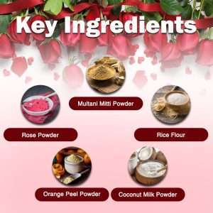 Organic Wax Powder Hair Removal With Rose ( UNISEX )