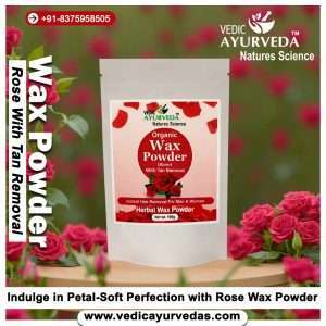 Organic Wax Powder Hair Removal With Rose ( UNISEX )
