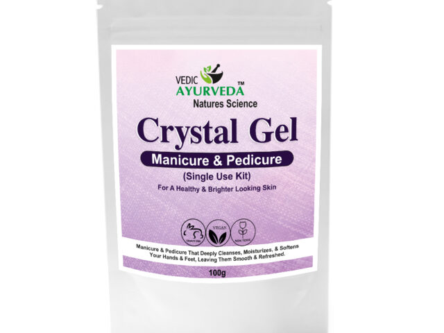 VedicAyurveda Crystal Manicure Pedicure – Luxury Care for Your Hands & Feet