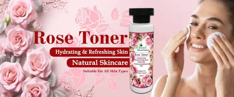 Amazing Natural Brightening Rose Toner for Glowing & Hydrated Skin | Niacinamide Face Toner for Women & Men | 100ml - Image 7