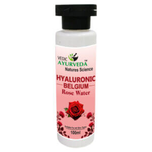 Vedic Ayurveda Premium Hyaluronic Belgium Face Toner for Deep Hydration and Glowing Skin