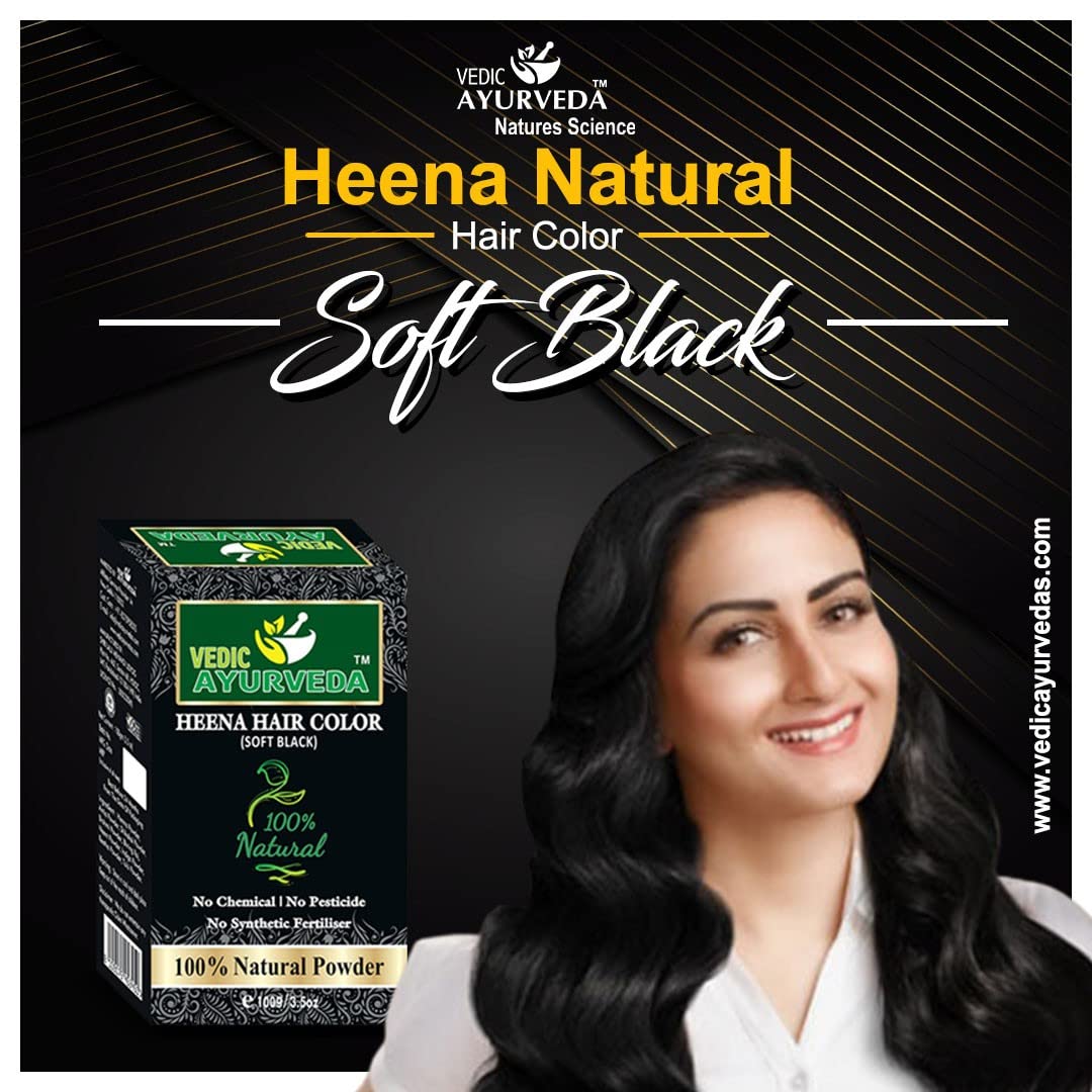 Soft Black Hair Color