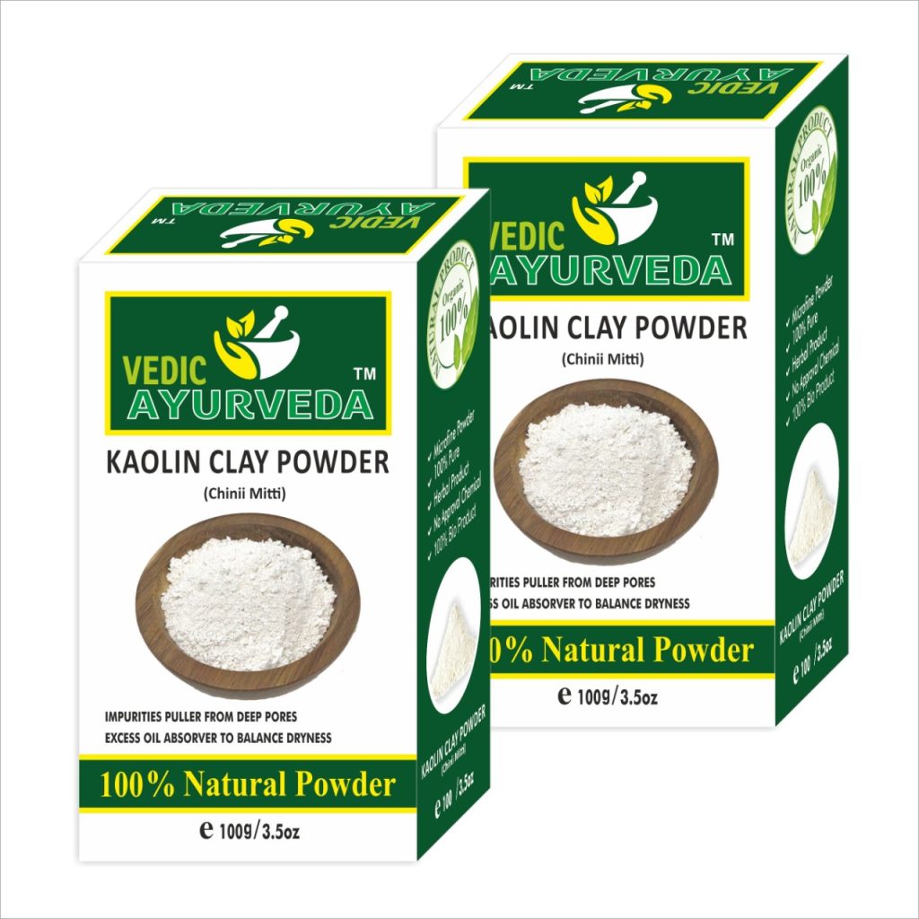 Kaolin Clay Powder Benefits for Oily Skin | Natural Skincare Guide 2 Kaolin Clay Powder Benefits for Oily Skin | Vedic Ayurveda