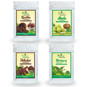 Amla Shikakai Reetha & Bhringraj Powder: 7 Herbal Hair Care Benefits 1 Amla Shikakai Reetha Bhringraj Powder