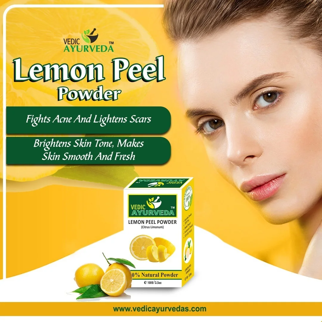 Lemon Peel Powder Good For Skin