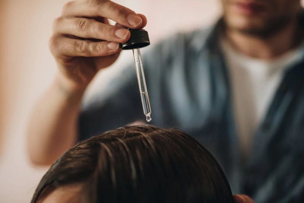Onion Oil treats Hairloss 2 Onion Oil dropper