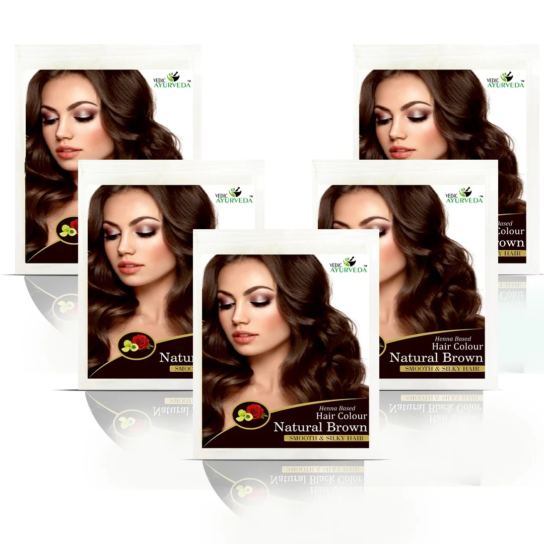 Brown Hair Color Sachet Pack Of 6 1 Brown Hair Color Sachet