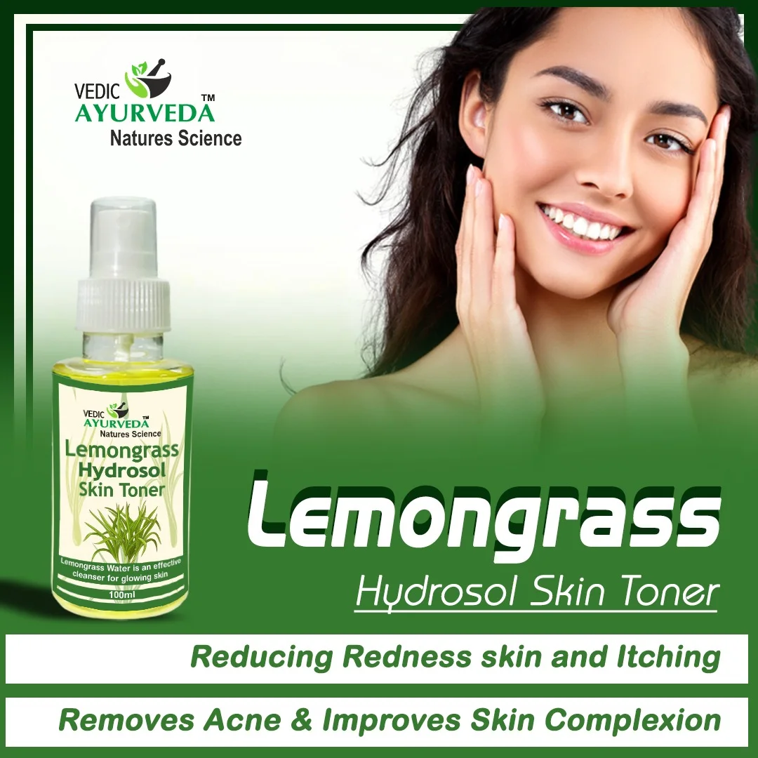 Lemongrass Hydrosol Skin Toner 100ml