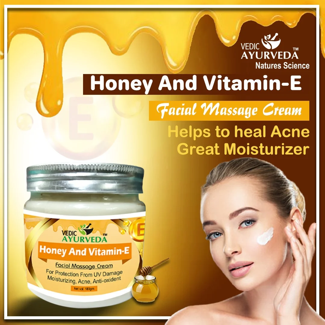 Honey and Vitamin E The Secret to Skin Rejuvenation 180gm 1 The Secret to Skin Rejuvenation