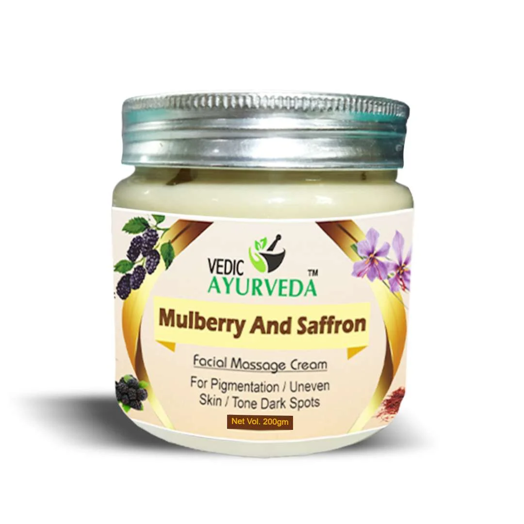 Mulberry & Saffron Facial Cream 200gm 1 Mulberry & Saffron Facial Cream