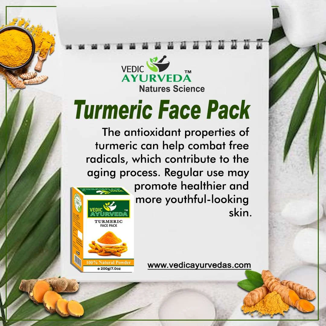 Turmeric Face Pack For Clear Skin 200gm 1 Turmeric Face Pack For Clear Skin