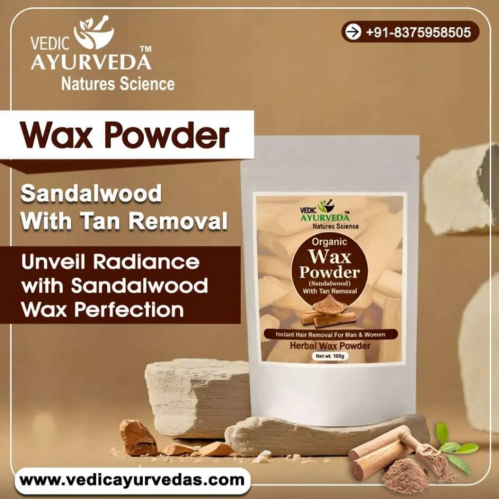 Sandalwood Wax Powder for Hair Removal Discover The Secret to Effortless Beauty 1 Herbal Bikini Wax Powder