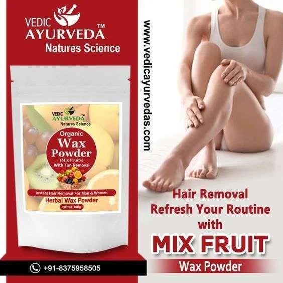 Smooth and Radiant Embrace Your Skin with Mix Fruits Wax Powder For Body 2 Mix Fruits Wax Powder For Body