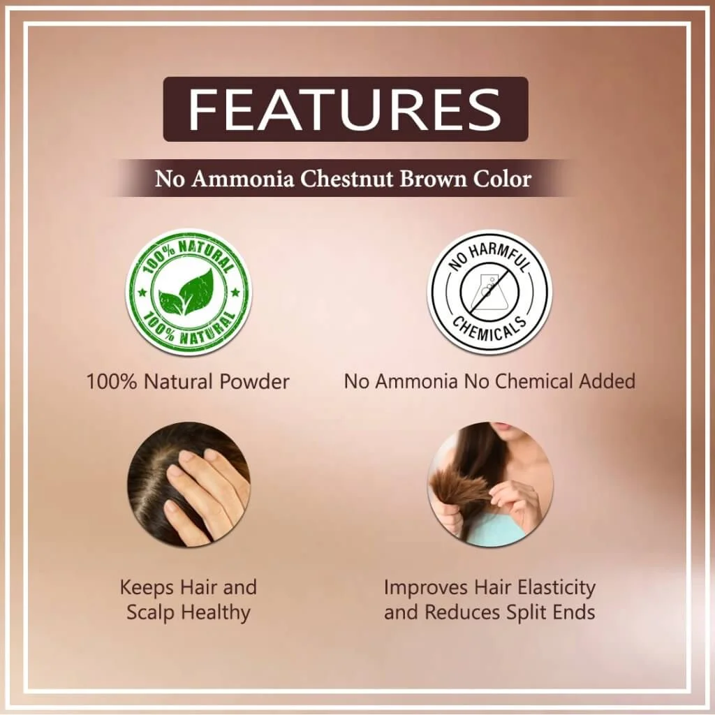 VEDICAYURVEDA Henna Based Hair Colour