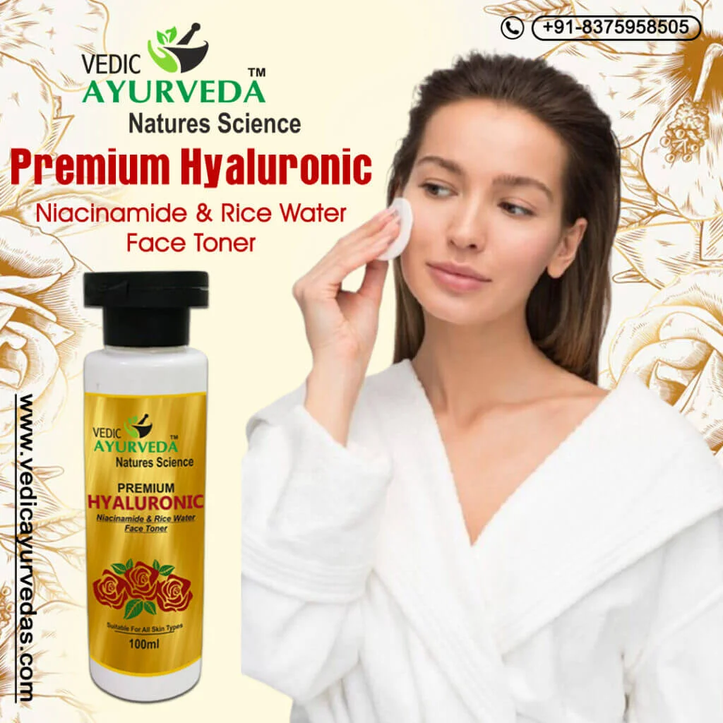 Premium Hyaluronic Niacinamide & Rice Water Face Toner