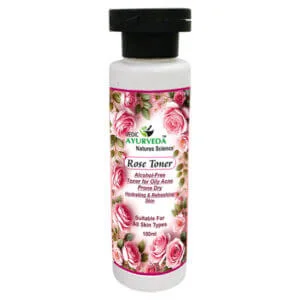 Natural Brightening Rose Toner with Niacinamide for Naturally Glowing & Hydrated Skin | Refreshing Face Toner for Women & Men | Suitable for All Skin Types 100ml 1 Image1 5 300x300 1
