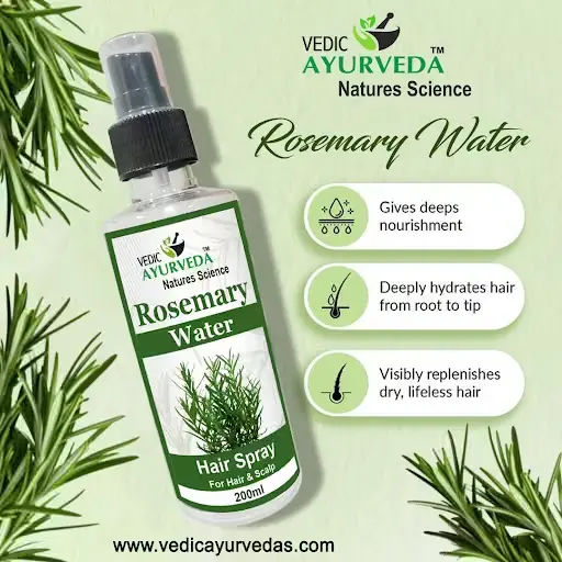 Rosemary Water for Hair Growth and Scalp Care